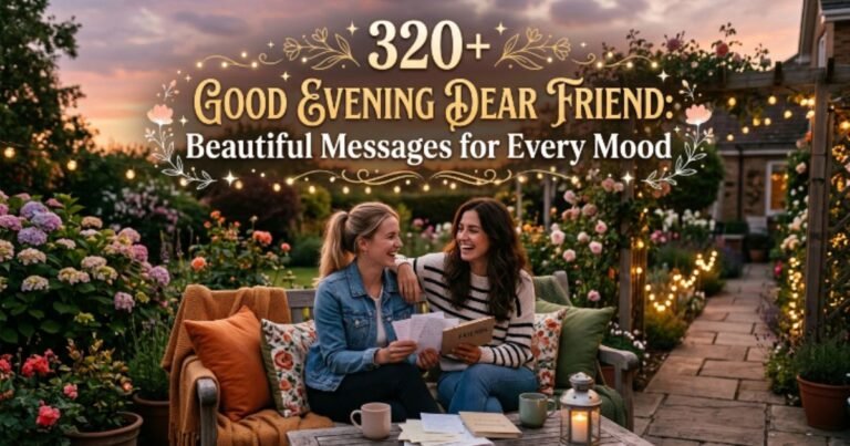 320-good-evening-dear-friend-beautiful-messages-for-every-mood
