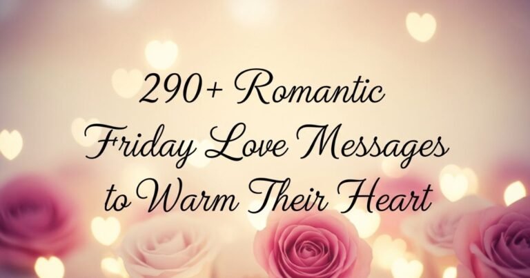 290-romantic-friday-love-messages-to-warm-their-heart