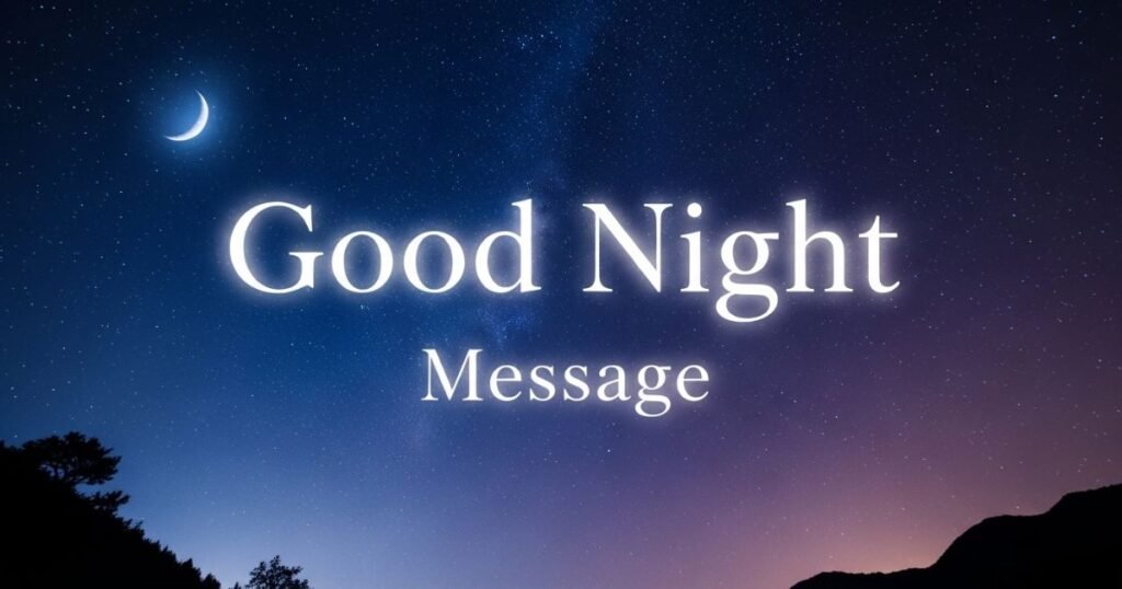 good-night-message