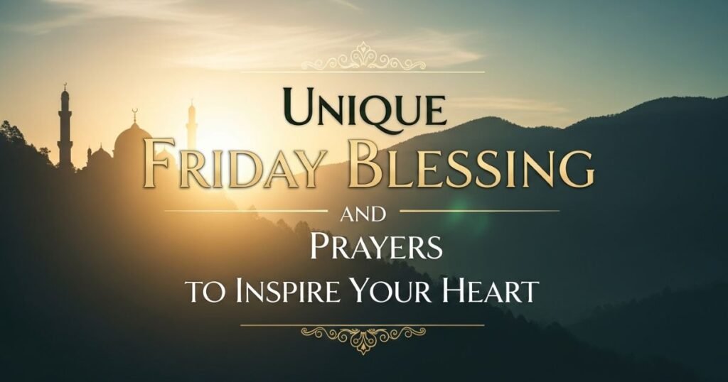 unique-friday-blessing-and-prayers-to-inspire-your-heart