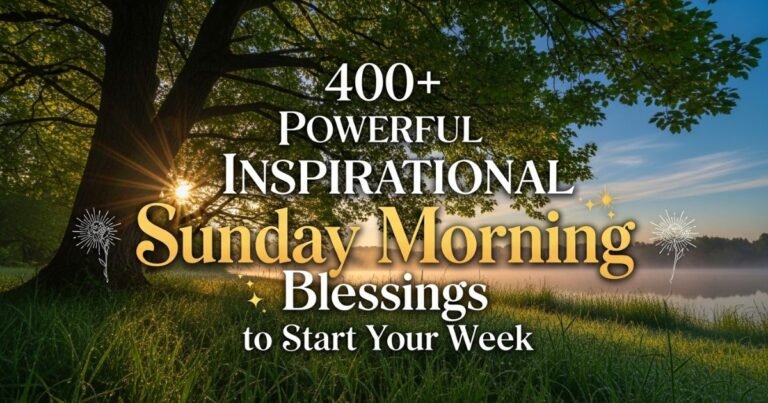 400-powerful-inspirational-sunday-morning-blessings-to-start-your-week