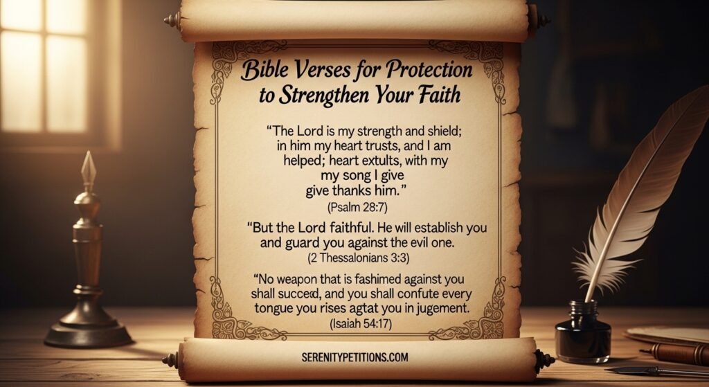 Bible Verses for Protection to Strengthen Your Faith