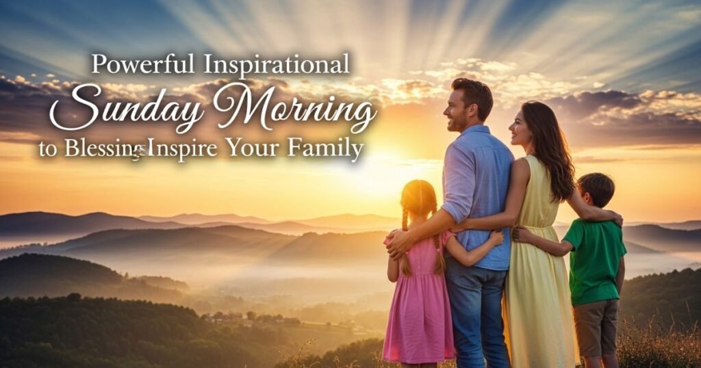 powerful-inspirational-sunday-morning-blessings-to-inspire-your-family
