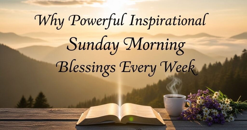 why-powerful-inspirational-sunday-morning-blessings-matter-every-week