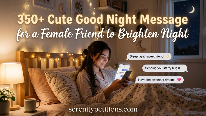 350-cute-good-night-message-for-a-female-friend-to-brighten-night