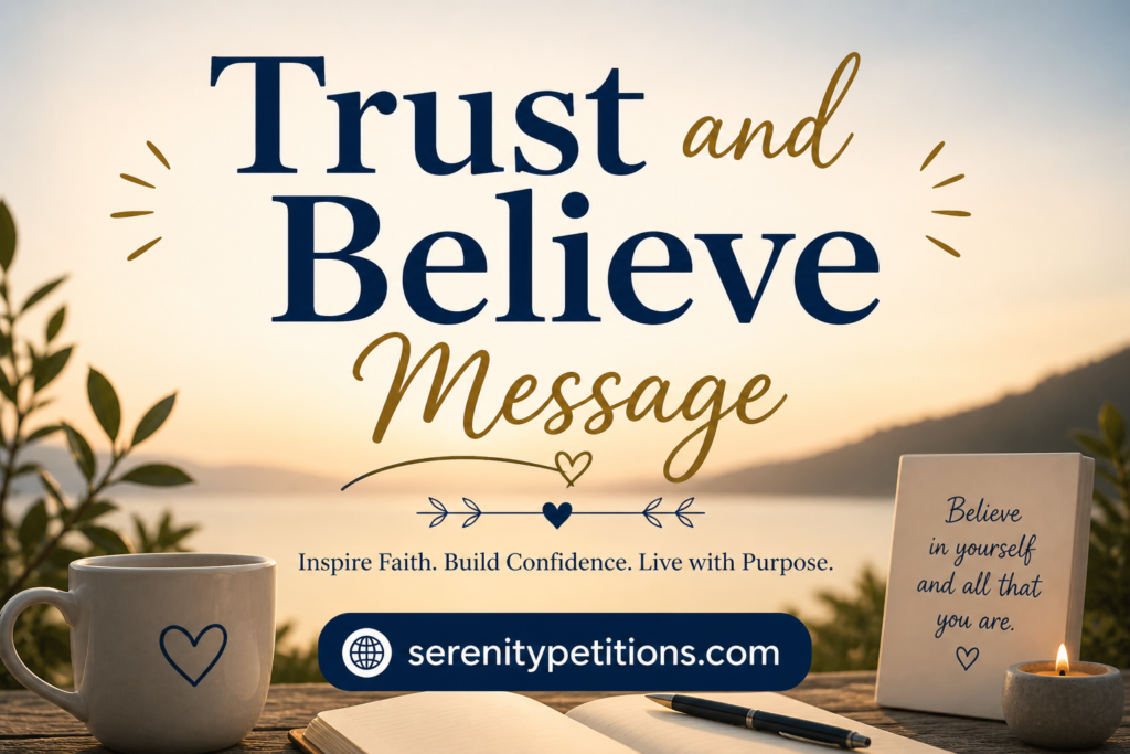 trust-and-believe-message