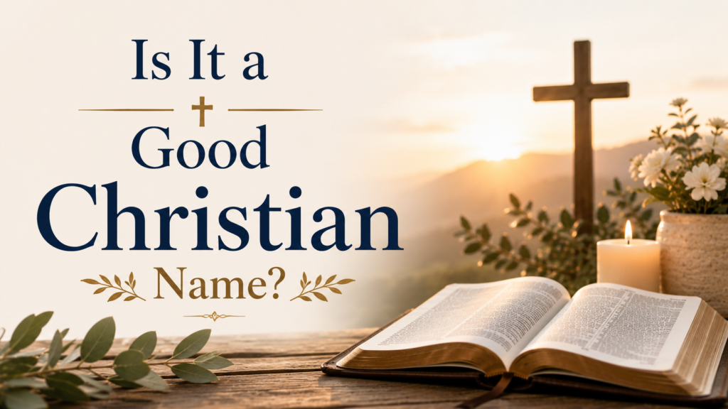 is-it-a-good-christian-name