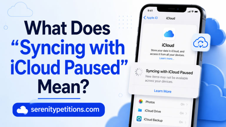 what-does-syncing-with-icloud-paused-mean