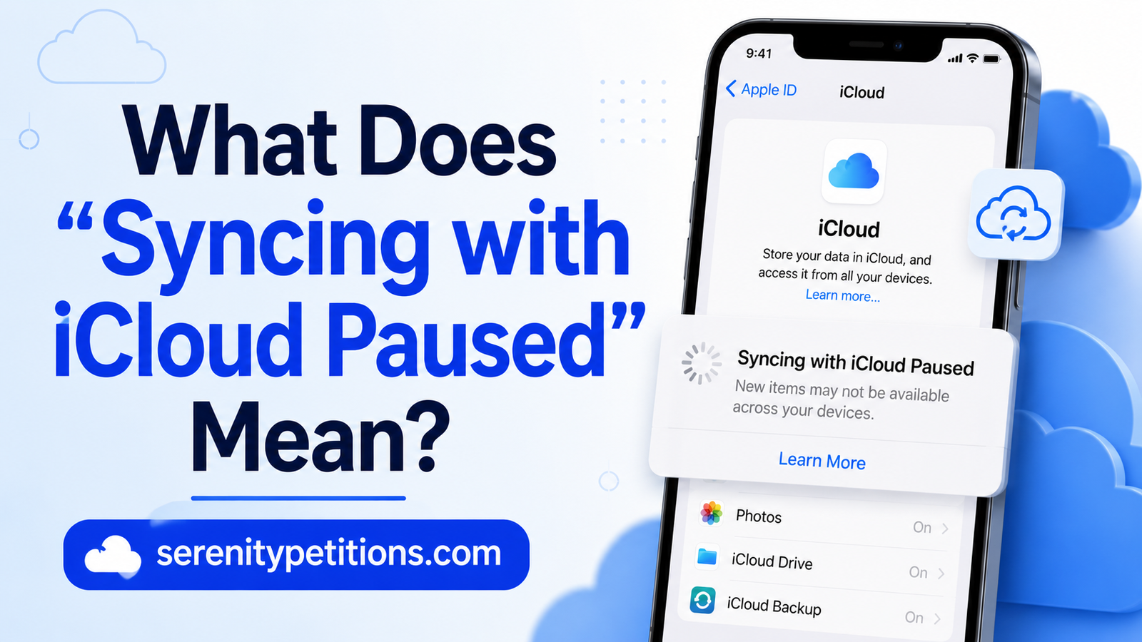 what-does-syncing-with-icloud-paused-mean