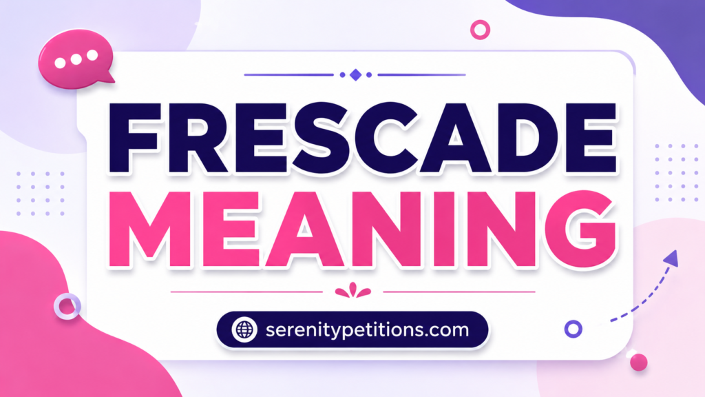 frescade-meaning