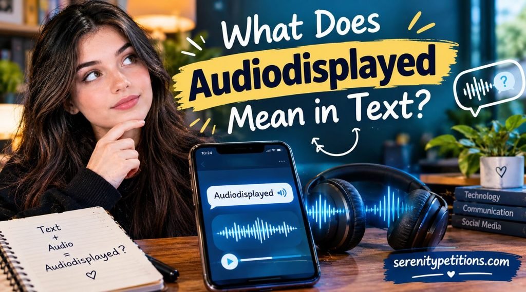 what-does-audiodisplayed-mean-in-text
